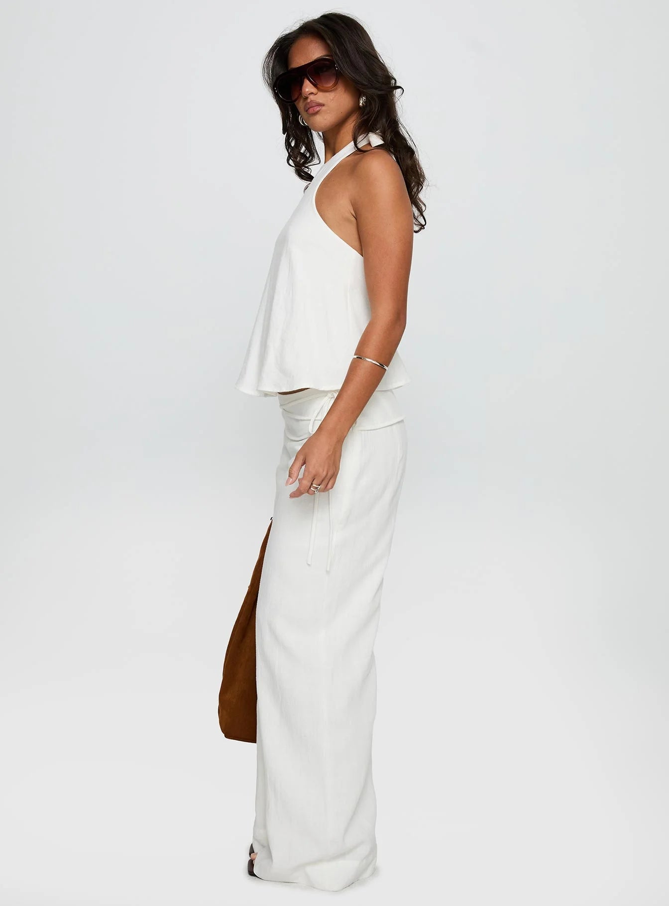 Eluna Tie Waist Linen Pants